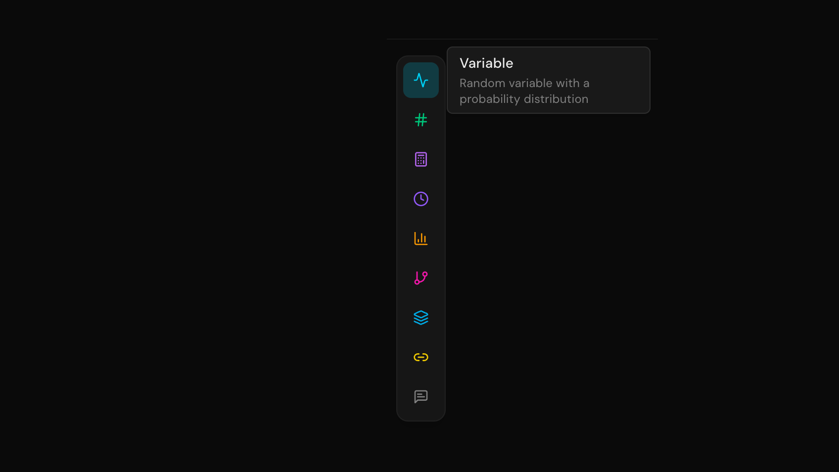 Block palette showing available block types